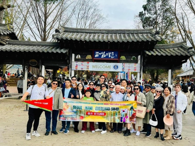 Hàn Quốc - Seoul - Đảo Nami - Evenland - Hero Panting Show